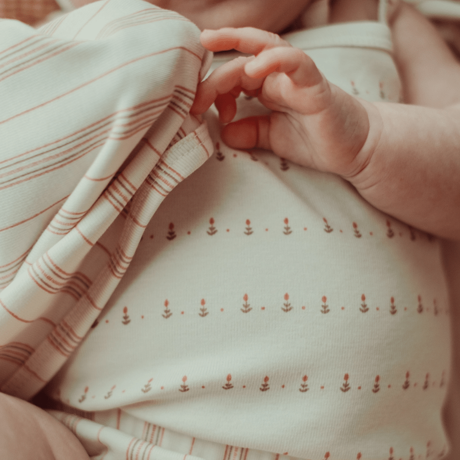The Printed Tank Onesie - Mini Tulip
