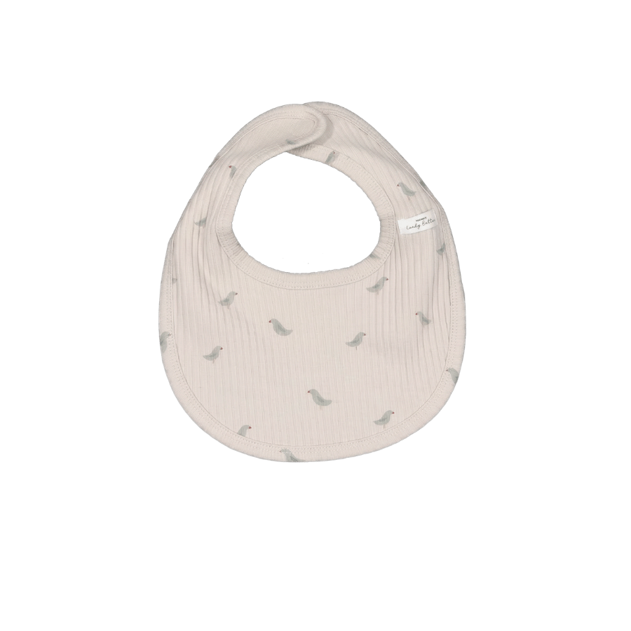 The Printed Bib - Soft Bird