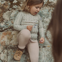 The Knit Legging - Mauve