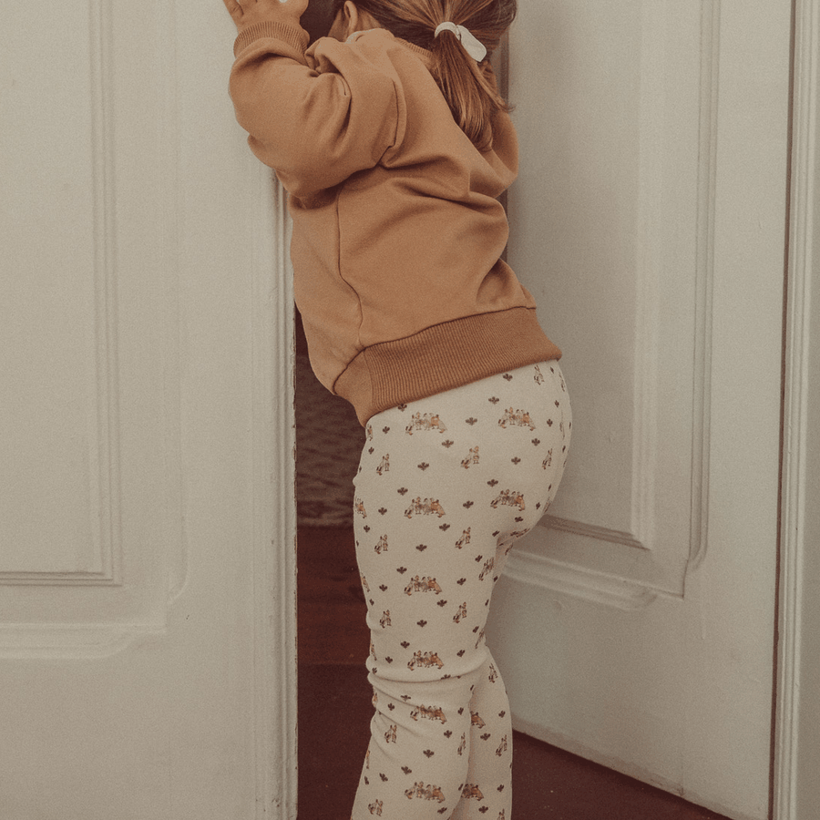 The Printed Legging - Vintage Duck
