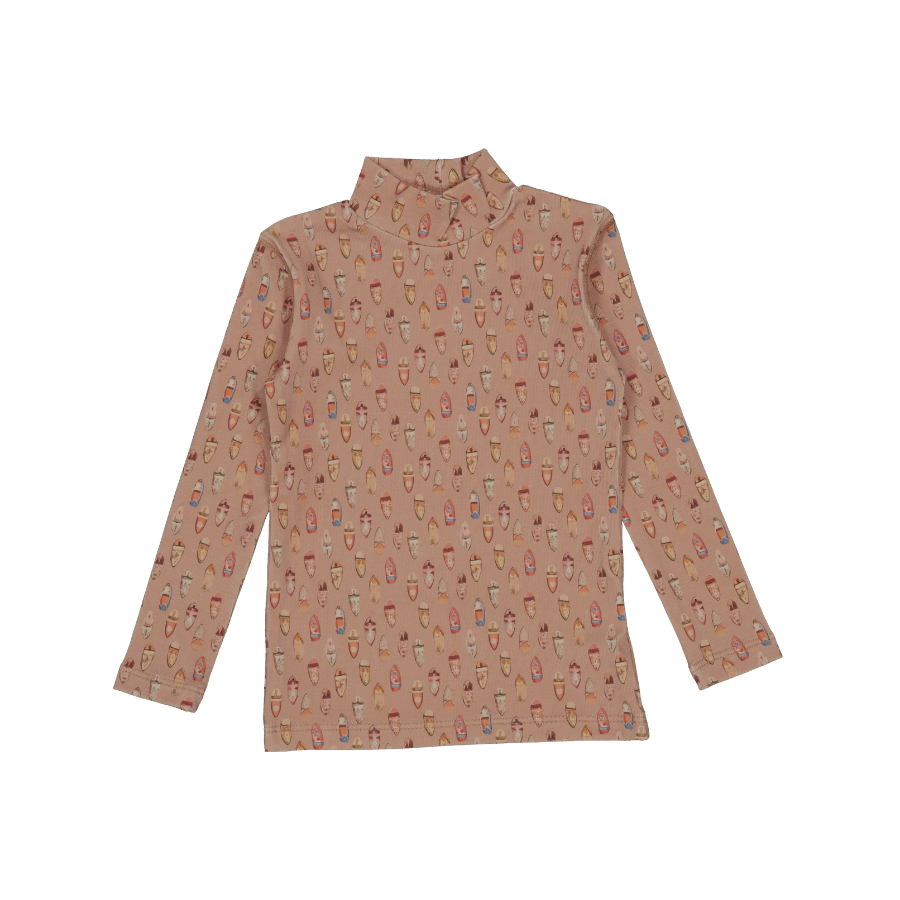 The Printed Turtleneck - Dutch Shoes