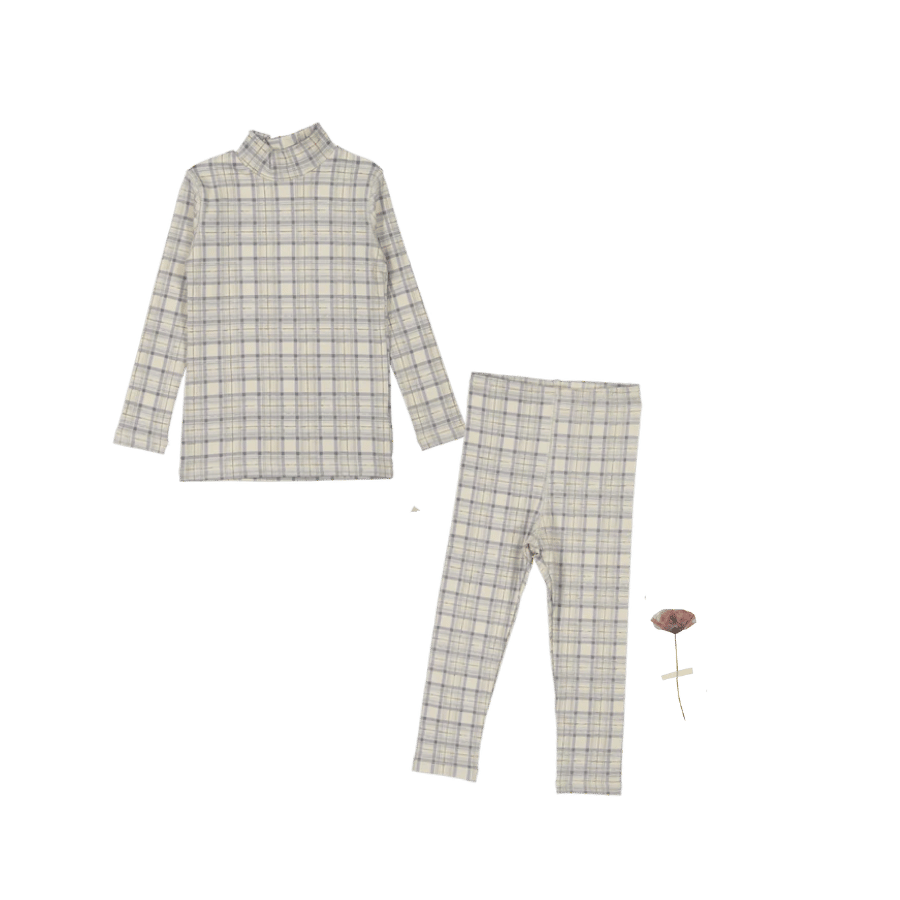 The Turtleneck Set - Tartan