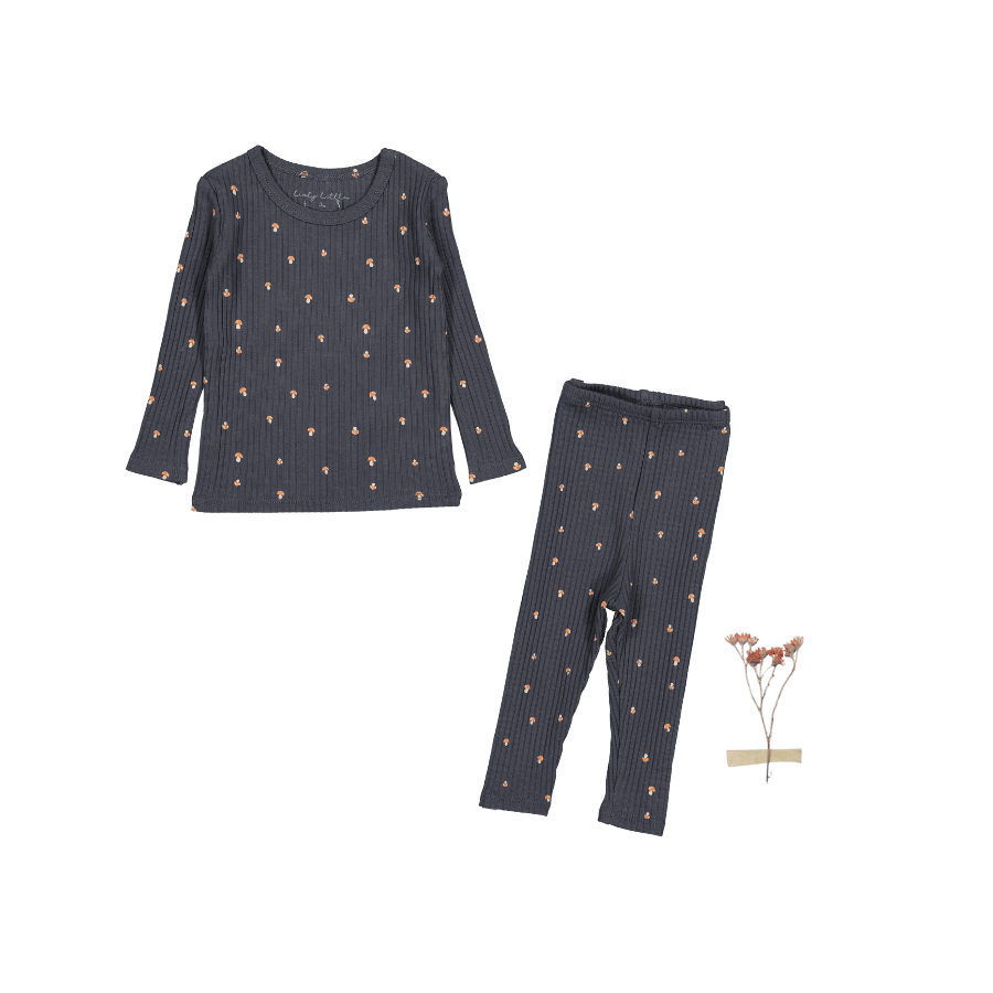 The Legging Set - Steel Mushroom