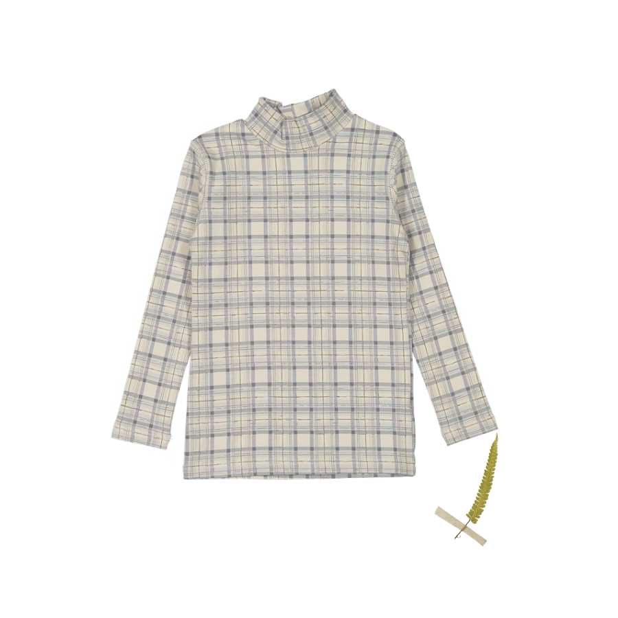 The Printed Turtleneck - Tartan