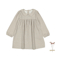 The Dressy Collar Dress - Leaf