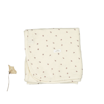 The Printed Muslin Swaddle - Rosa Pink