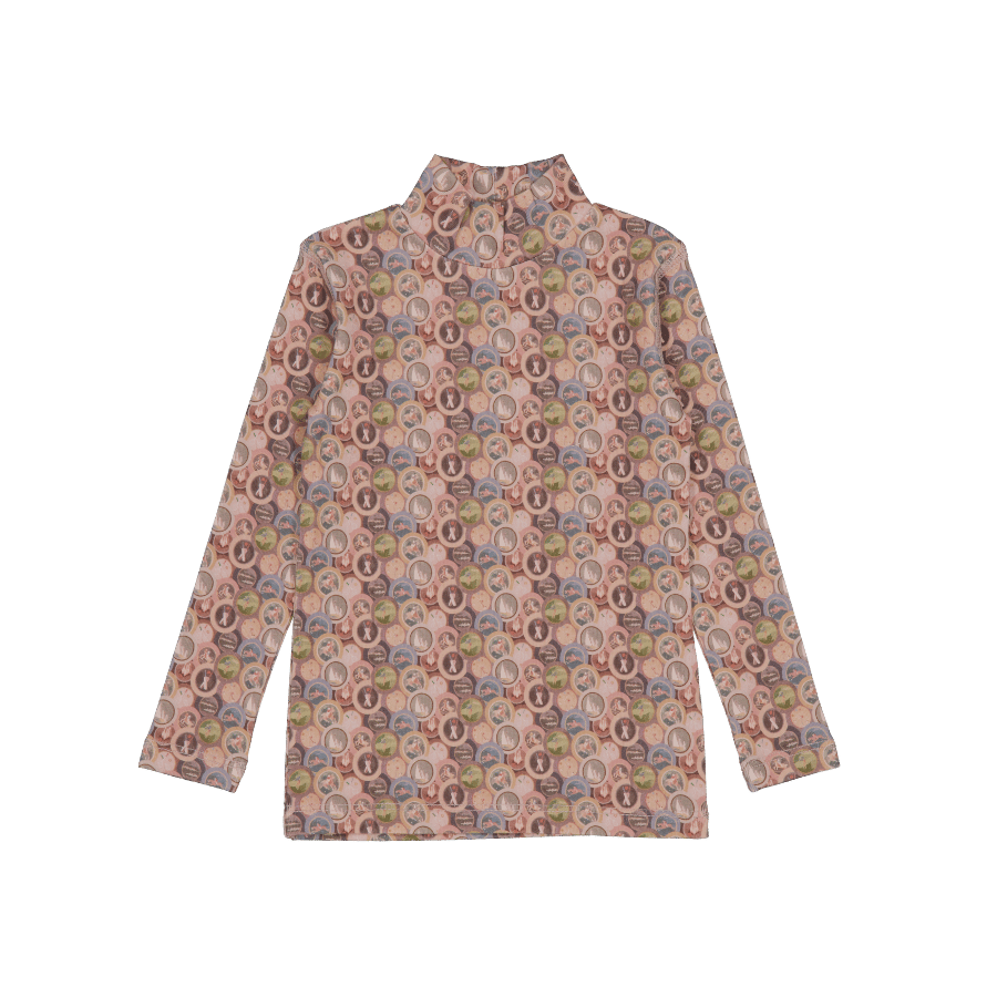 The Printed Turtleneck - Horse Golf