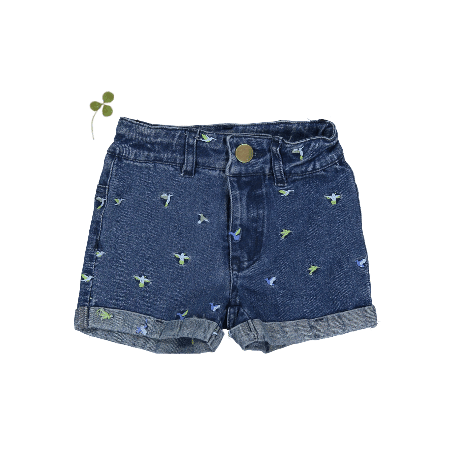 The Denim Short - Hummingbird