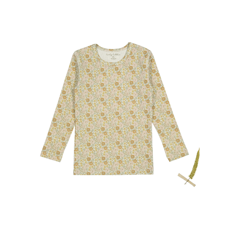 The Printed Long Sleeve Tee - Meadow