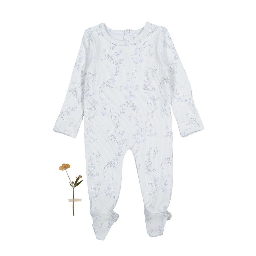 The Printed Romper - Joy Blue
