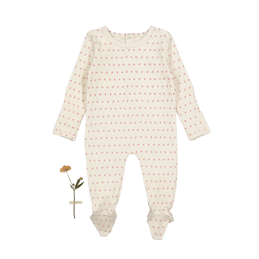 The Printed Romper - Mia Pink