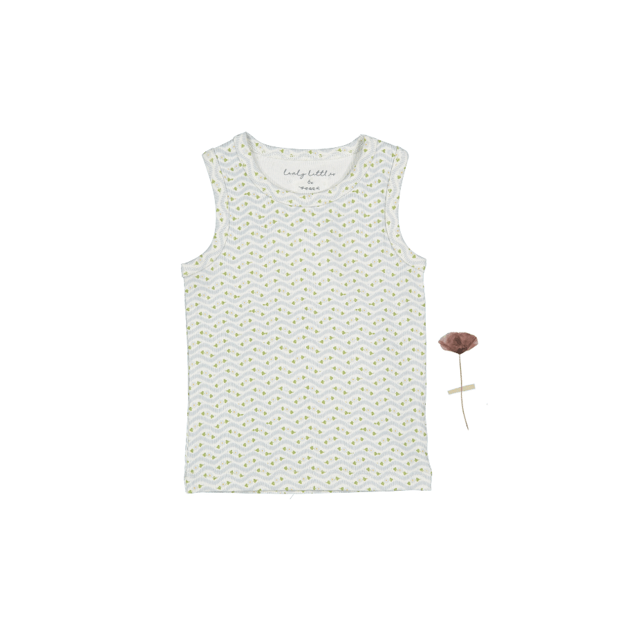 The Printed Tank - Elsie Blue