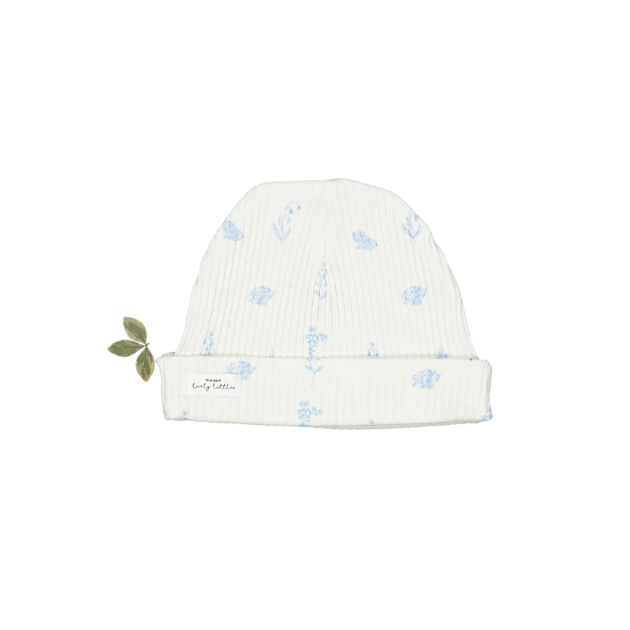 The Printed Hat - Meadow Blue