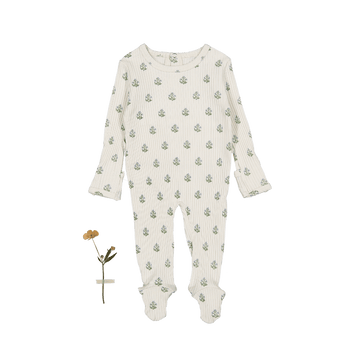 The Printed Romper - Zara Blue