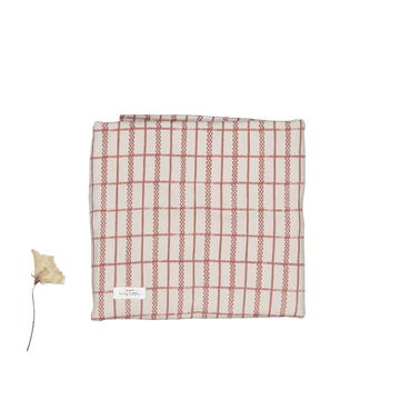 The Printed Blanket - Mauve Check