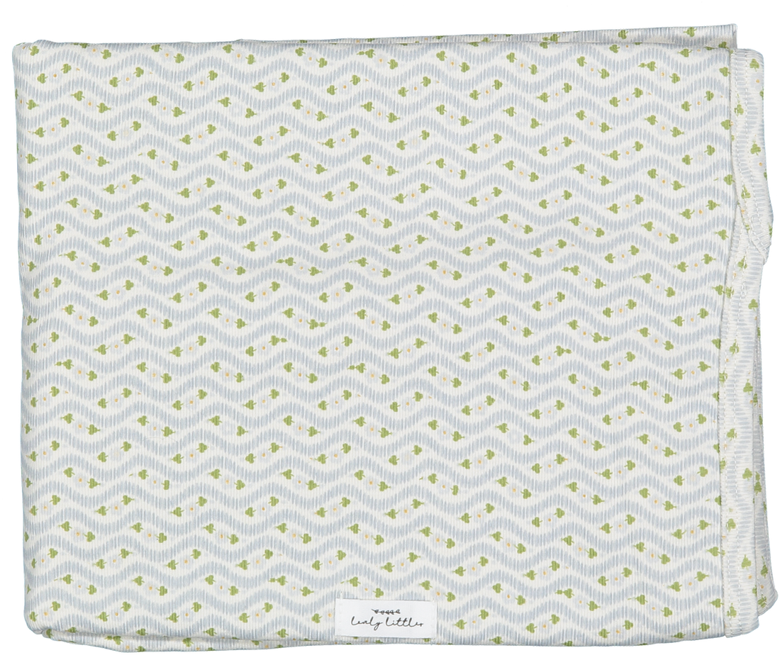 The Printed Blanket - Elsie Blue