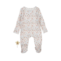 The Printed Snap Romper - Evelyn