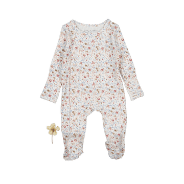 The Printed Snap Romper - Evelyn
