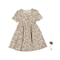 The Printed Short Sleeve Dress - Delilah