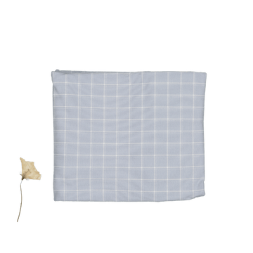 The Printed Blanket - Blue Grid
