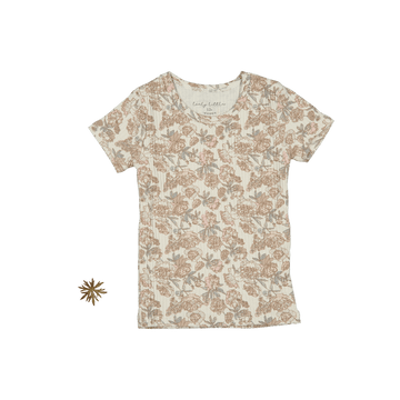 The Printed Short Sleeve Tee - Delilah