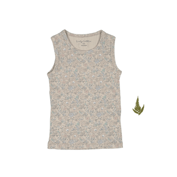 The Printed Tank - Elise Ribbed