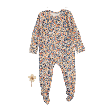 The Printed Snap Romper - Autumn Floral