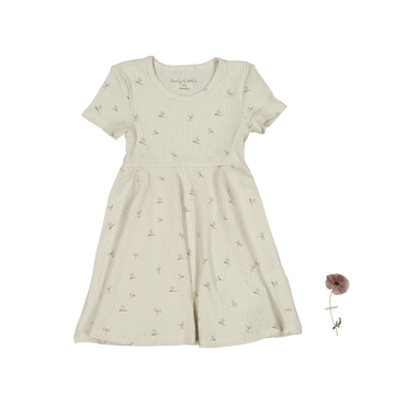 The Printed Short Sleeve Dress - Dragonfly