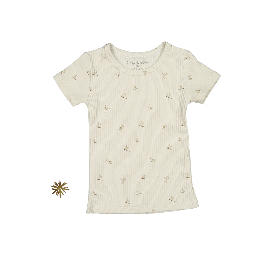 The Printed Short Sleeve Tee - Dragonfly – Lovely Littles