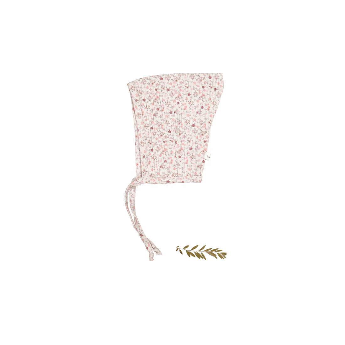 The Printed Pixie Bonnet - Dusty Mauve Floral