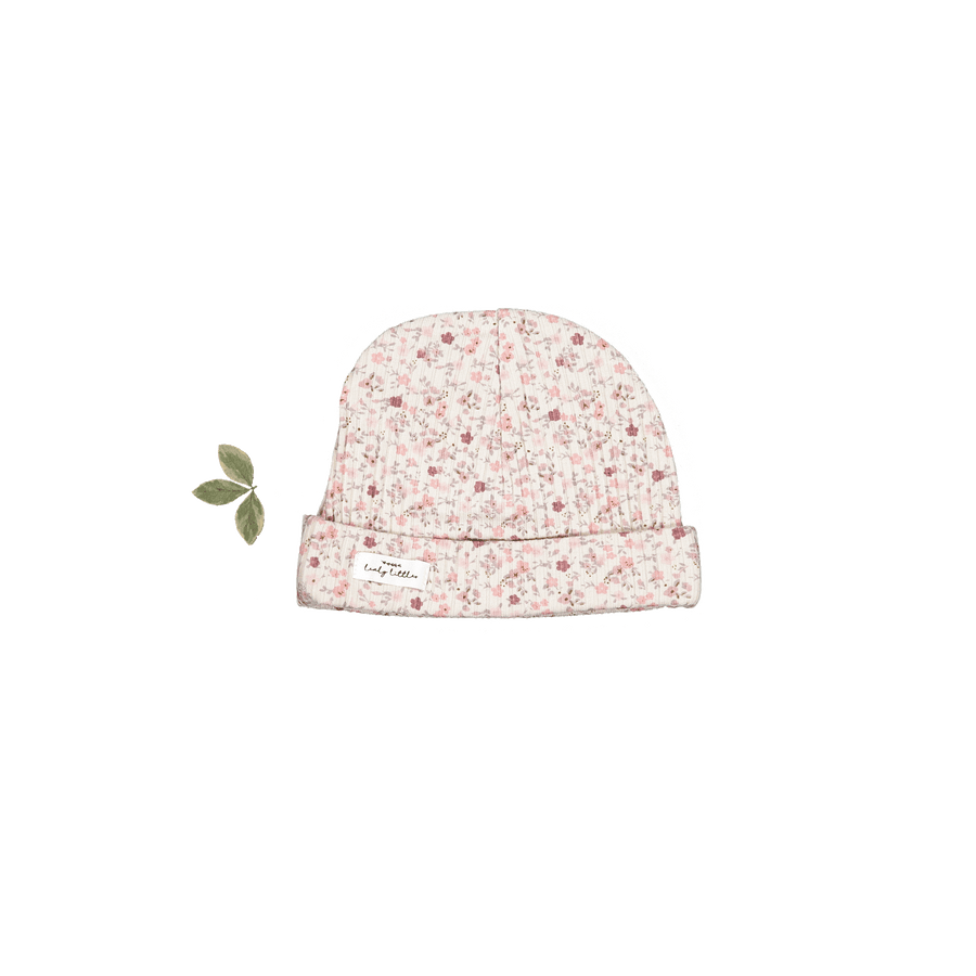 The Printed Hat - Dusty Mauve Floral