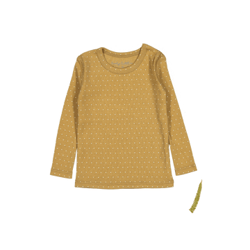 The Printed Long Sleeve Tee - Golden Dot