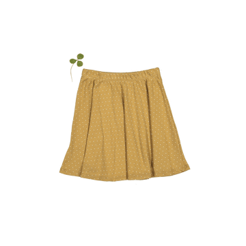 The Printed Skirt - Golden Dot