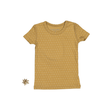 The Printed Short Sleeve Tee - Golden Dot