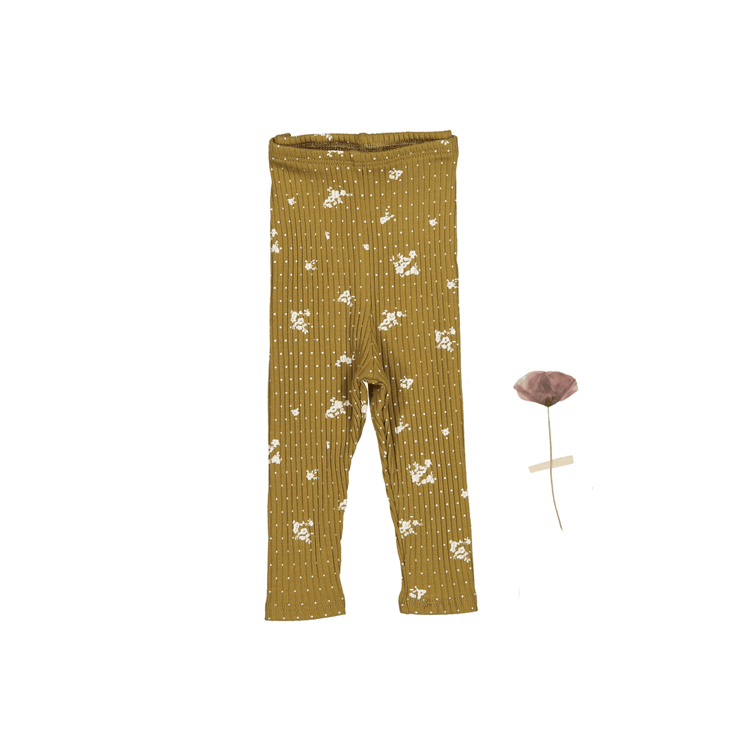 The Printed Legging - Golden Floral