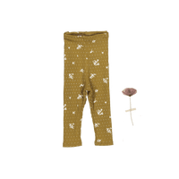 The Printed Legging - Golden Floral