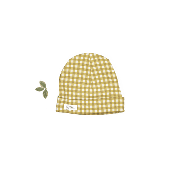 The Printed Hat - Golden Gingham