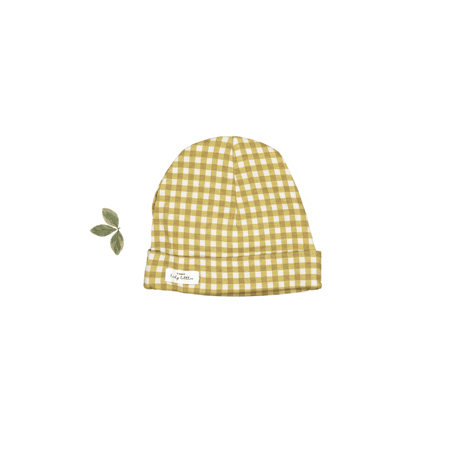 The Printed Hat - Golden Gingham