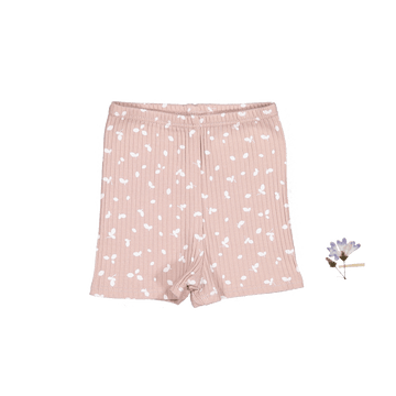 The Printed Short  - Mauve Petal