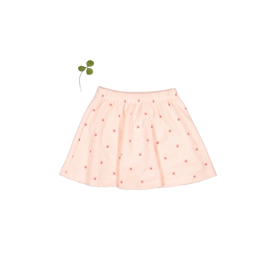 The Terry Skirt - Rose Flower
