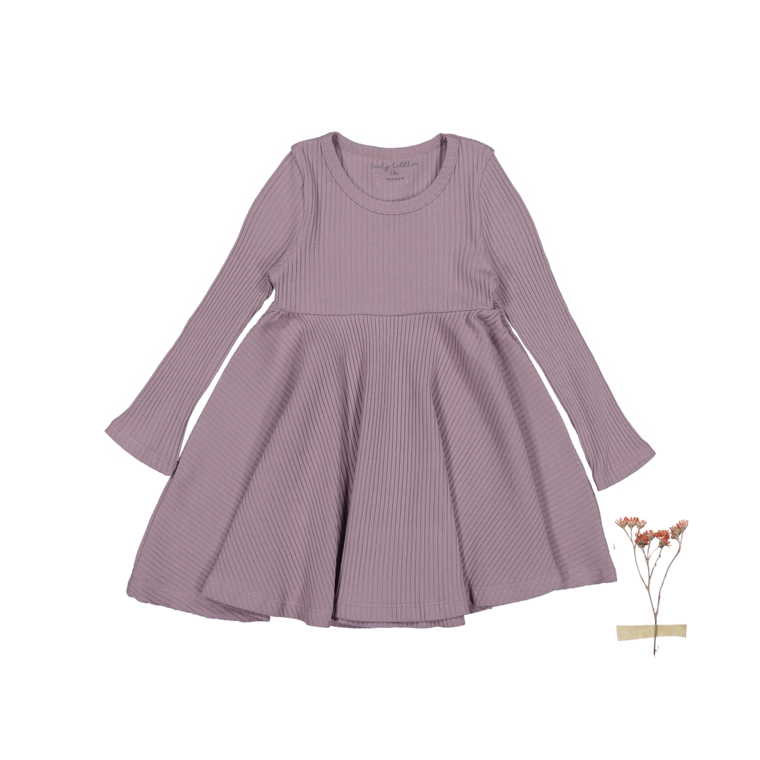 The Long Sleeve Dress - Violet