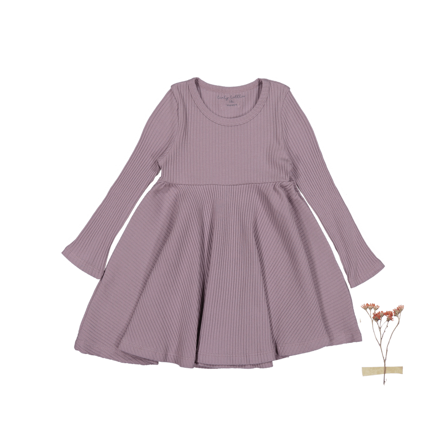 The Long Sleeve Dress - Violet