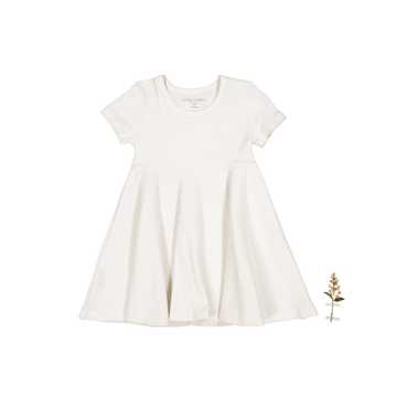 The Short Sleeve Dress - Pearl