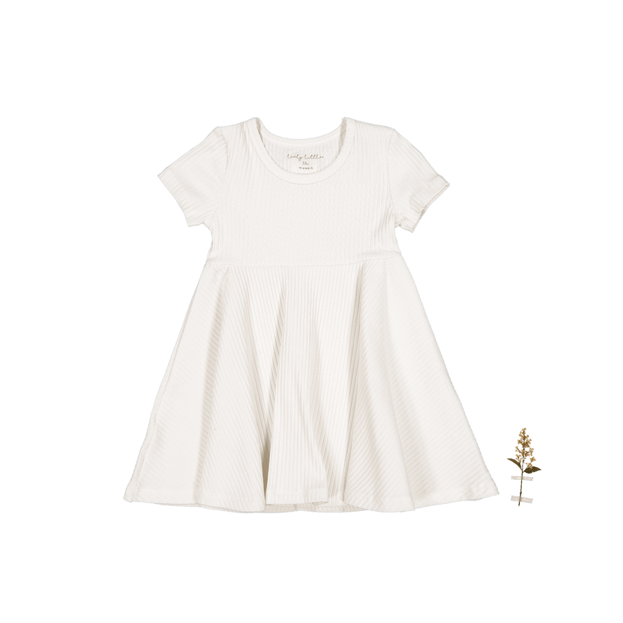 The Short Sleeve Dress - Pearl