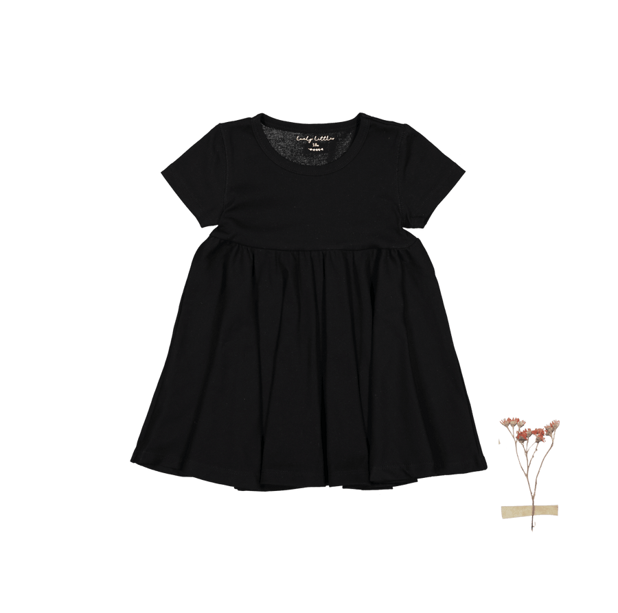 The Short Sleeve Dress - Black