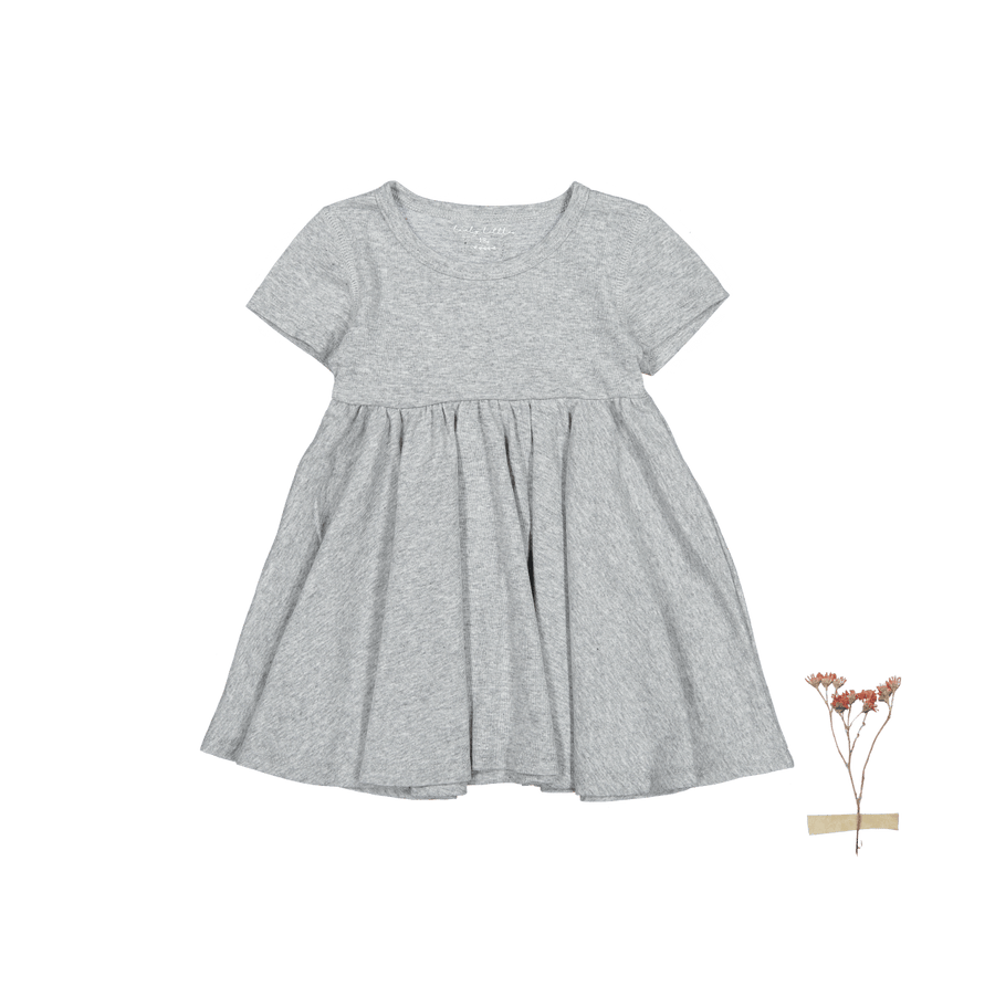 The Short Sleeve Dress - Heather