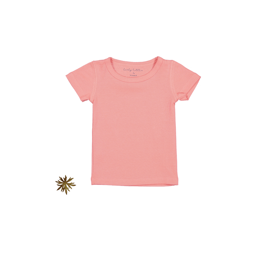 The Short Sleeve Tee - Coral