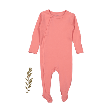 The Snap Romper - Coral