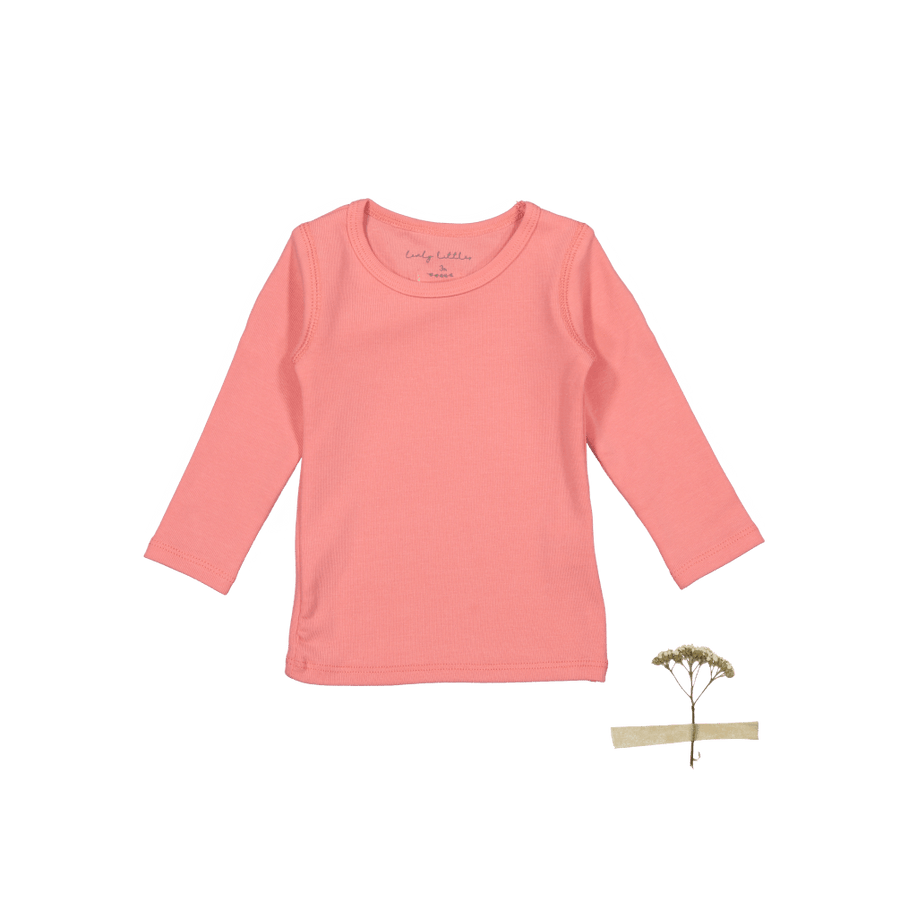 The Long Sleeve Tee - Coral