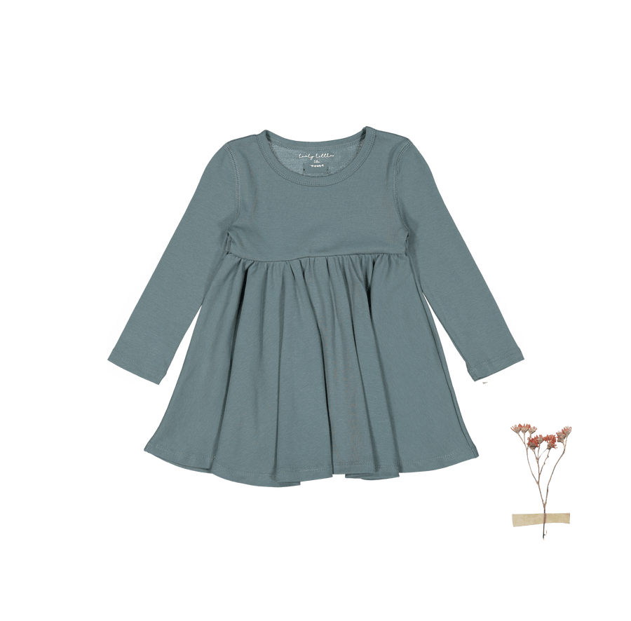 The Long Sleeve Dress - Fern